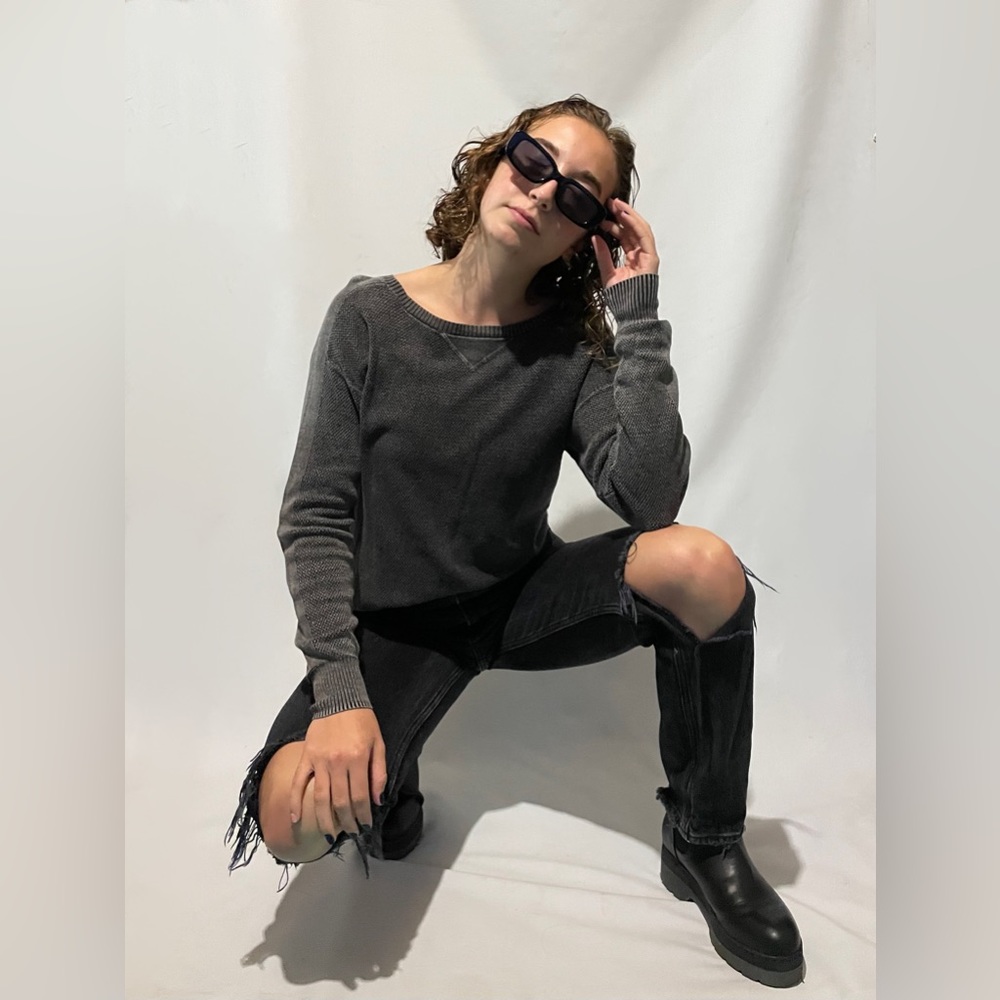 American Eagle Grey Sweater - S